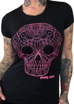 The Quilted Sugar Skull Tee