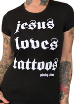 Jesus Loves Tattoos Tee