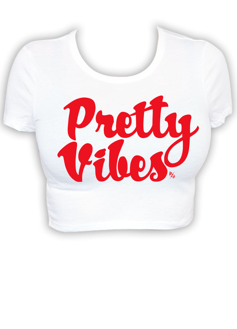 Pretty Vibes Cropped Tee