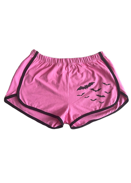Bat Gang Pink Shorts