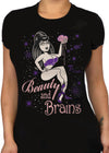 Beauty And Brains Tee