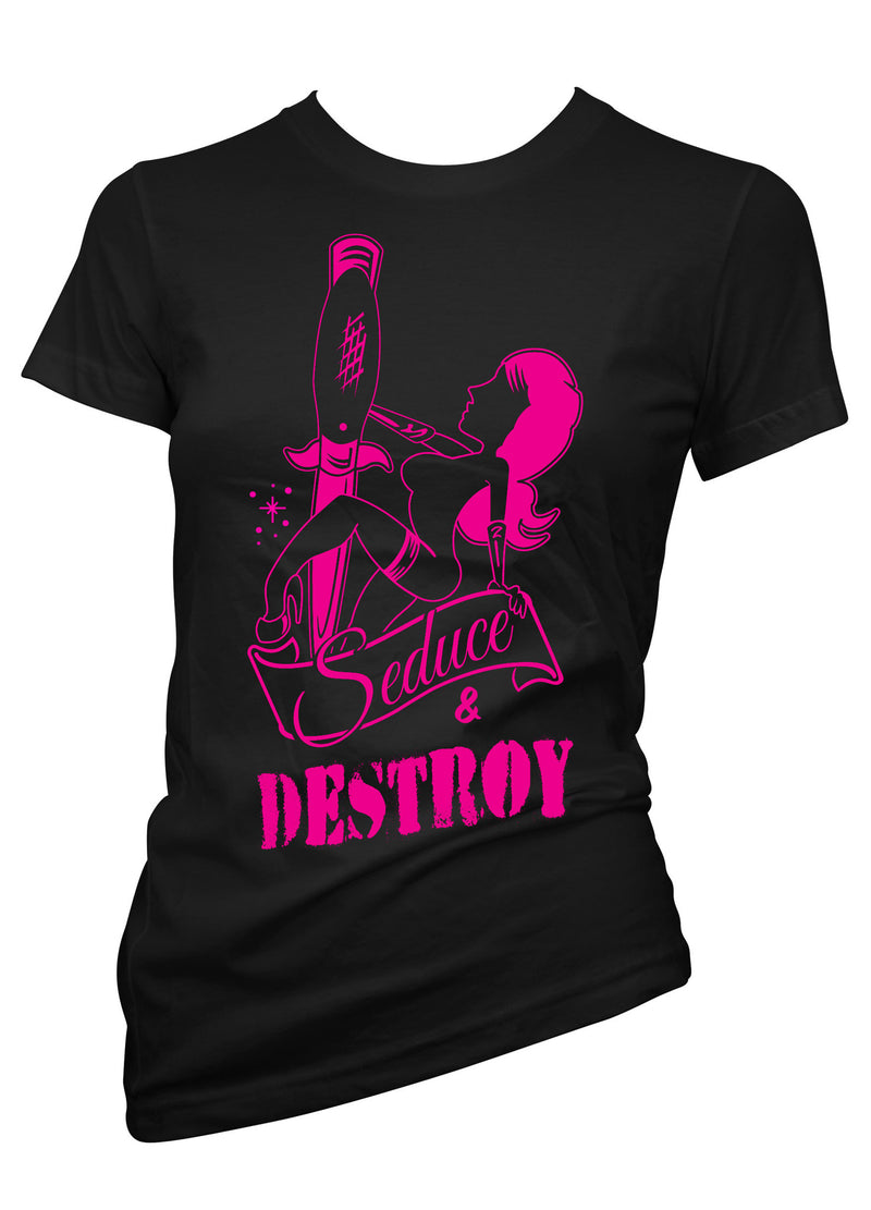 Seduce & Destroy Switchblade Tee