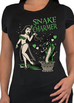 snake charmer tee